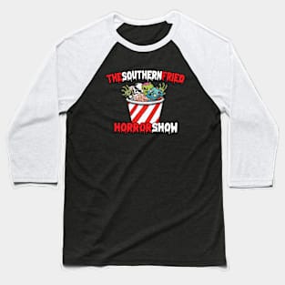 The Southern Fried Horror Show classic logo Baseball T-Shirt